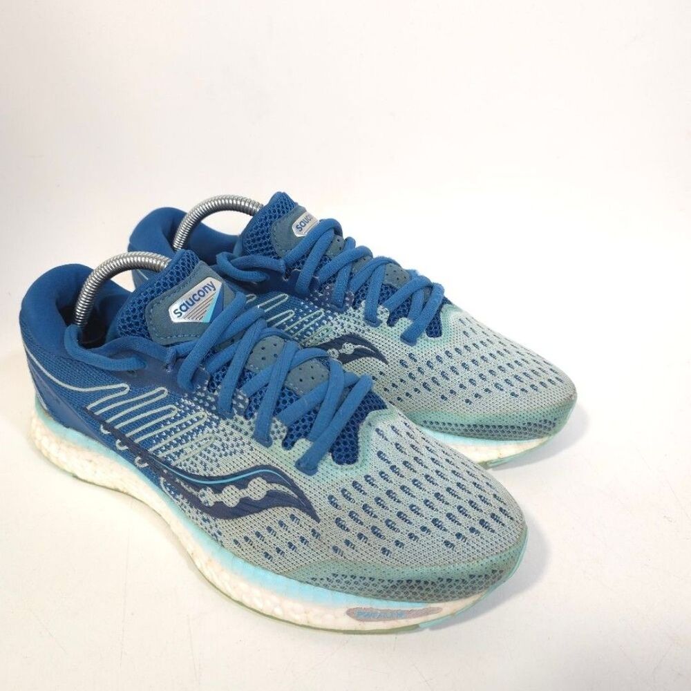 Saucony Freedom 3 Women’s Running Shoes Blue Teal Mesh S10543-25 Size 8.5